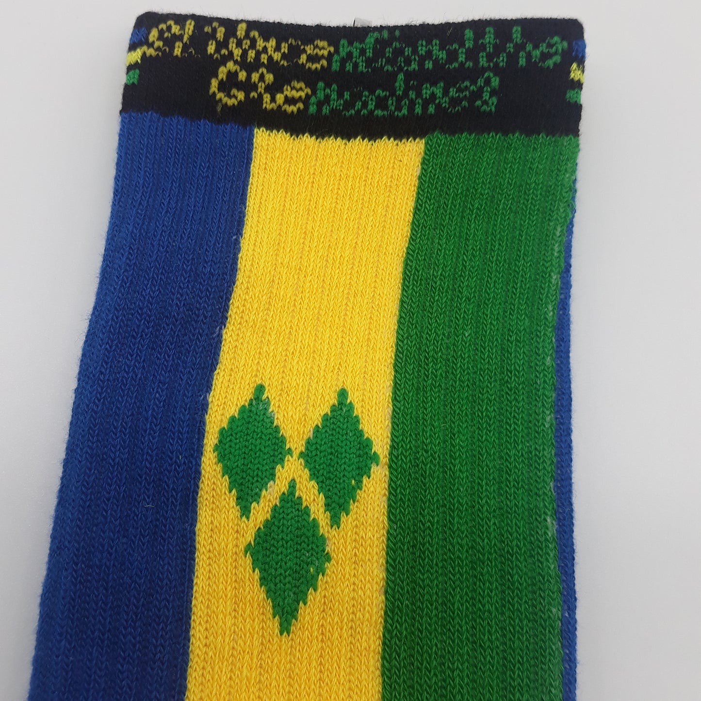 Caribbean island flag Socks - Carnival - j'ouvert - Caribbean island Socks - fete socks