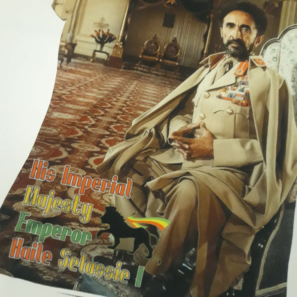 WOMENS Sublimation Shirt - Haile Selassie - Sitting in Palace
