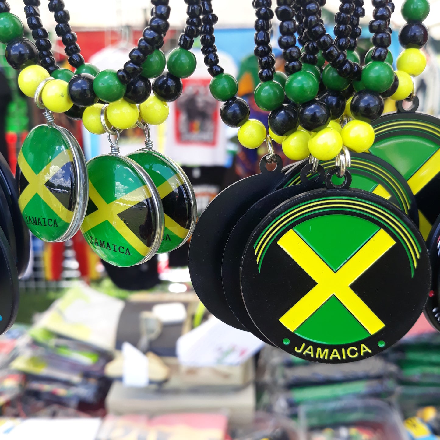 Jamaica Glass Necklaces - Beaded Chain