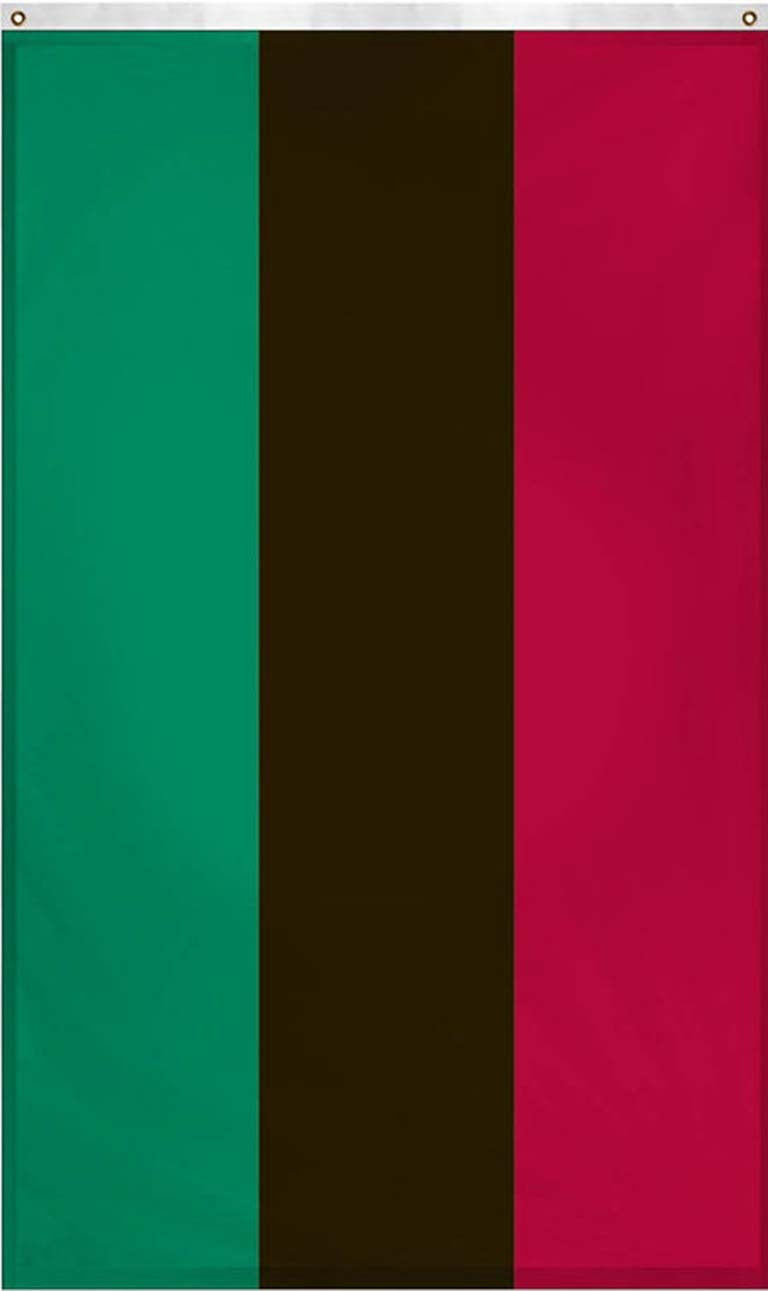 Large 3x5 Red Black and Green - RBG - Pan African - Liberation Flag  - Banner