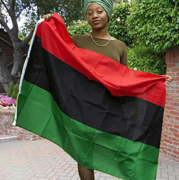 Large 3x5 Red Black and Green - RBG - Pan African - Liberation Flag  - Banner