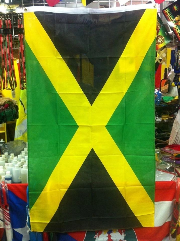 Large 3x5 Jamaica flag + Bandana