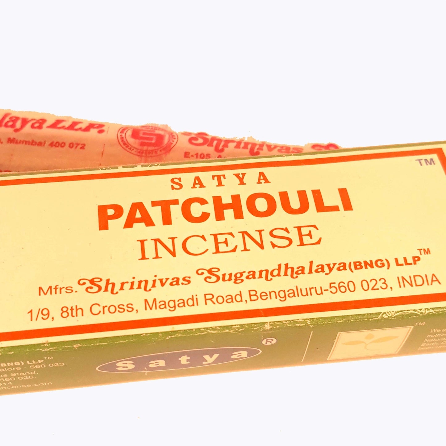 Satya incense - frankincense - lavender - nag champa - patchouli - super hit