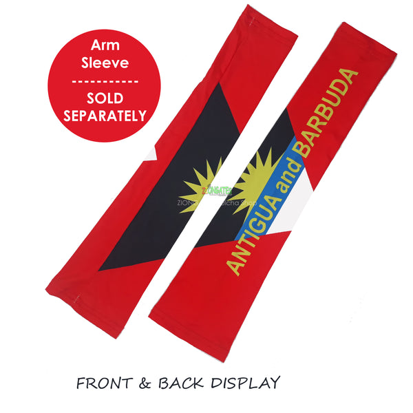 Spandex Flag Arm sleeves - Carnival -  j'ouvert - Caribbean island Sleeves - Fete Arm Sleeve - Antigua