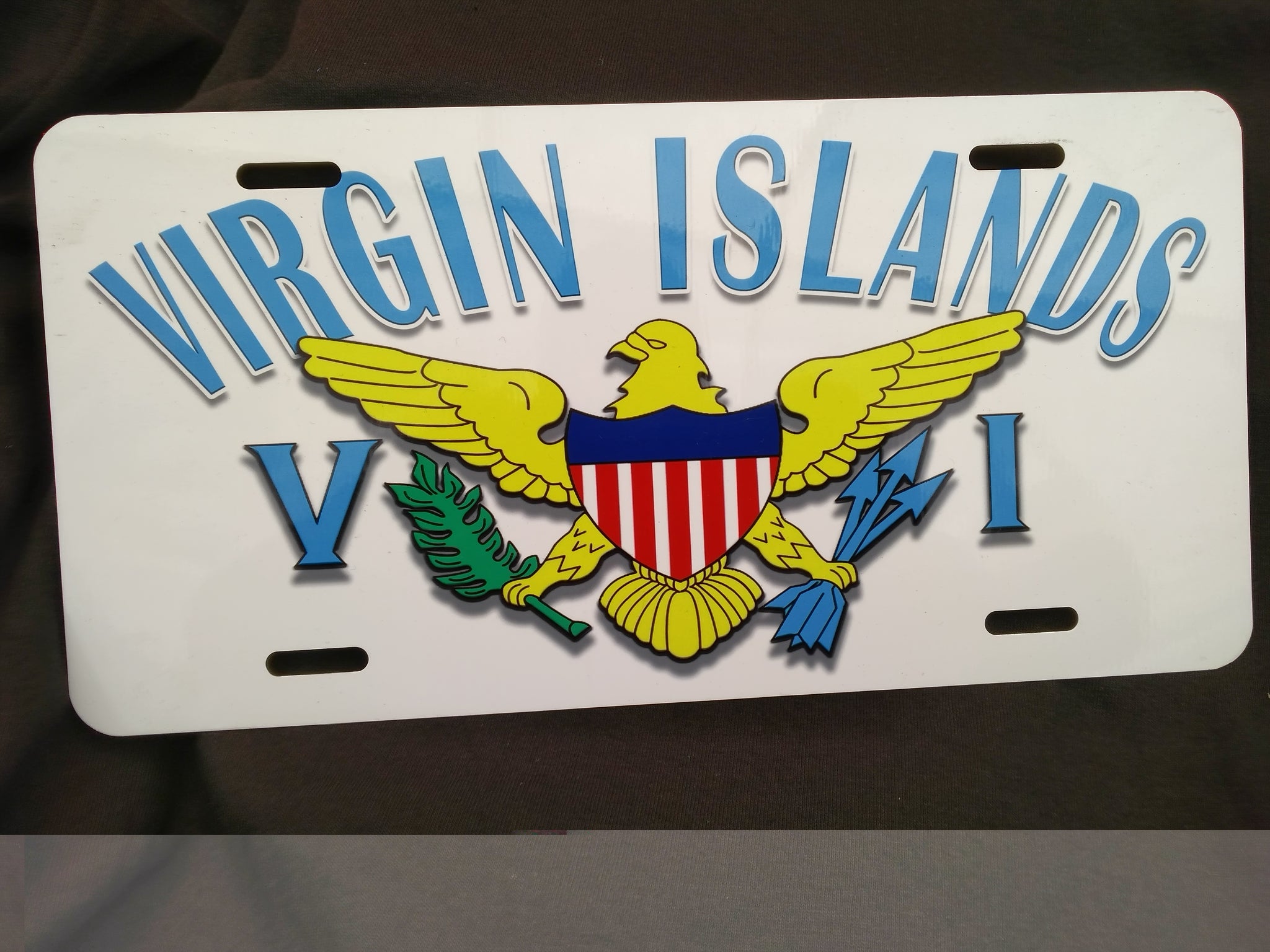 Caribbean islands - License Plates - VIRGIN ISLANDS