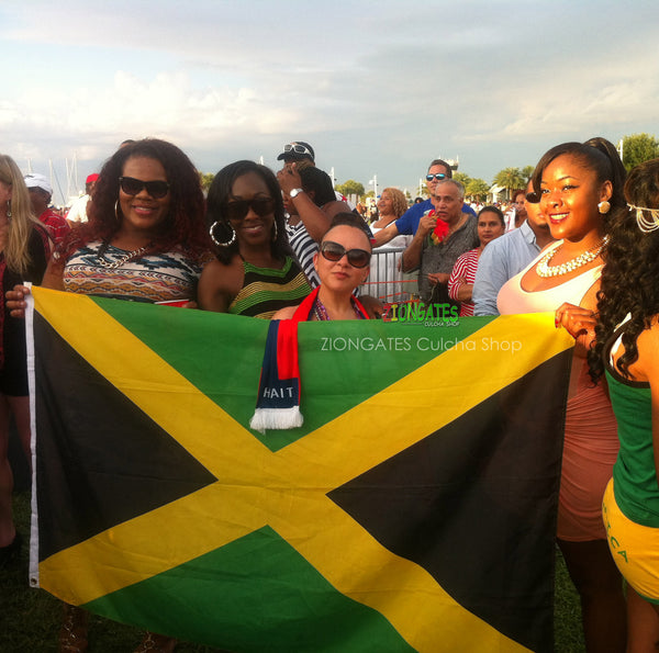 large 3x5 jamaica flags