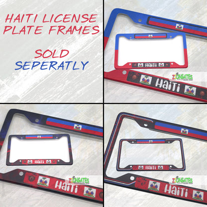 Caribbean Islands License Plate Frames - Haiti