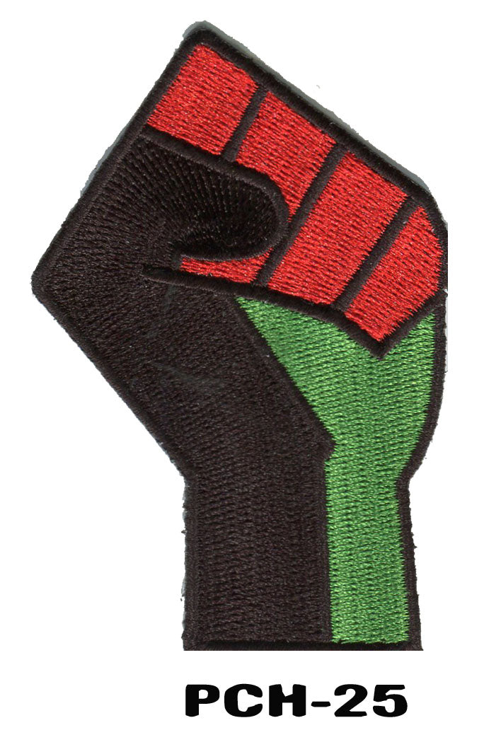 RBG Patches - Red Black and Green iron on Patches -  Pan African - Garvey - GYE Nyame