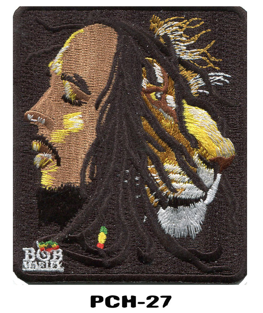 Reggae/Africa/Rastafari Embroidery Iron On Patches