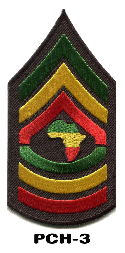 Sargent patch - Lion of Judah - Rasta patch