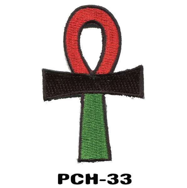 Ankh Patches - Ganja iron on Patches - 420