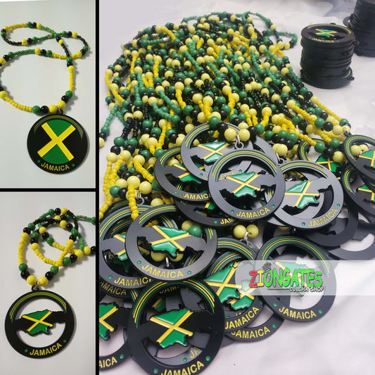 Jamaica Metal Necklaces - Beaded Chain