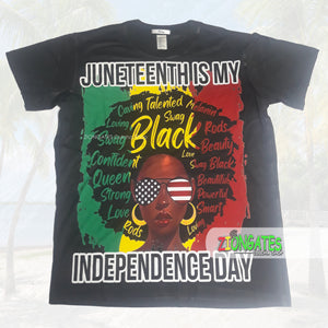 MENS Sublimation Shirt - Juneteenth