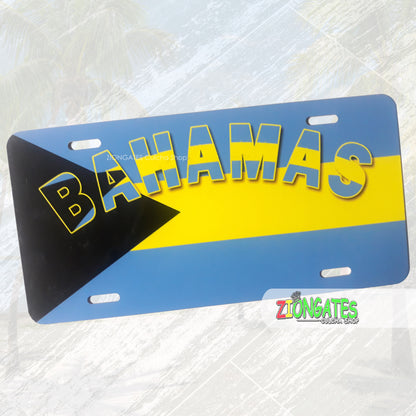 Caribbean islands - License Plates - Bahamas