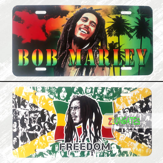 Cultural License Plates - BOB MARLEY