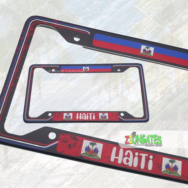 Caribbean Islands License Plate Frames - Haiti