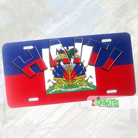 Caribbean islands - License Plates Haiti