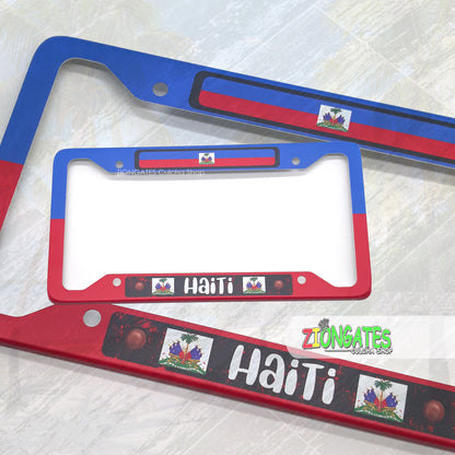 Caribbean Islands License Plate Frames - Haiti