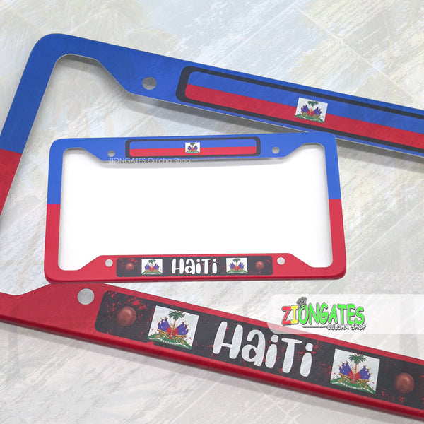 Caribbean Islands License Plate Frames - Haiti