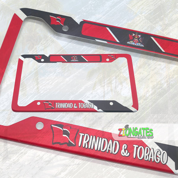 Caribbean Islands License Plate Frames - Trinidad