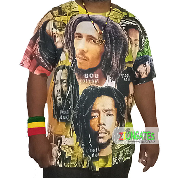 MENS Sublimation Shirt - Reggae Legends