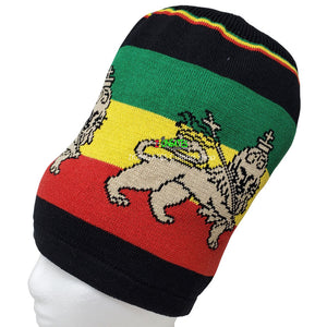 RH019 Medium Lion of Judah Rastafarian Crowns - Rasta tams no visor
