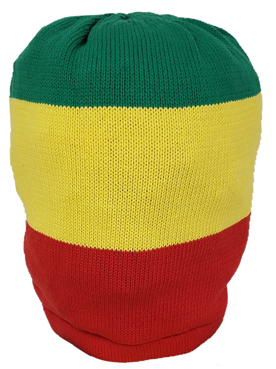 RH056-RYG Extra Large Rastafarian Crown - Rasta hats - tams - dread caps