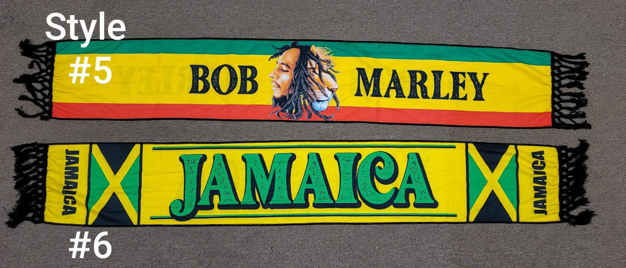 Rasta Scarf - Sash - Bob Marley - Jamaica