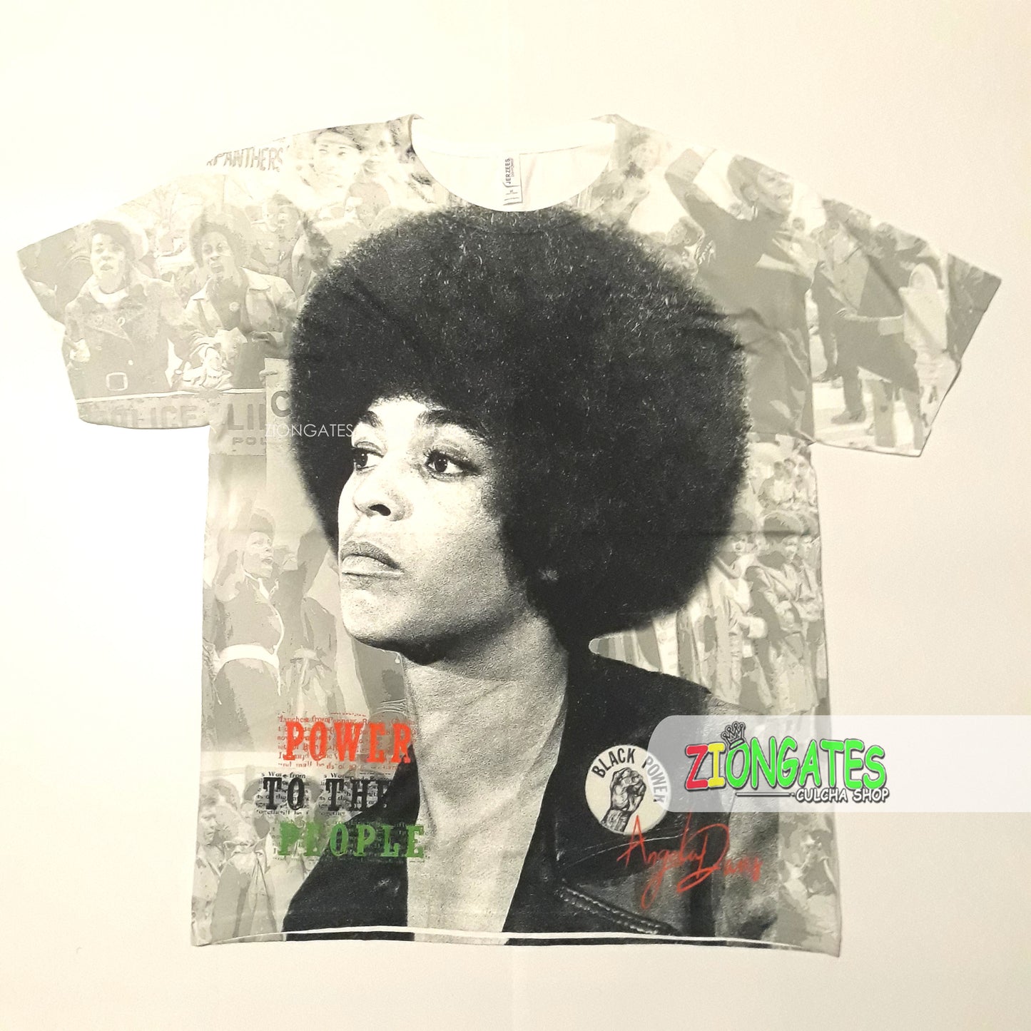 Men's Sublimation Shirt - Angela Davis