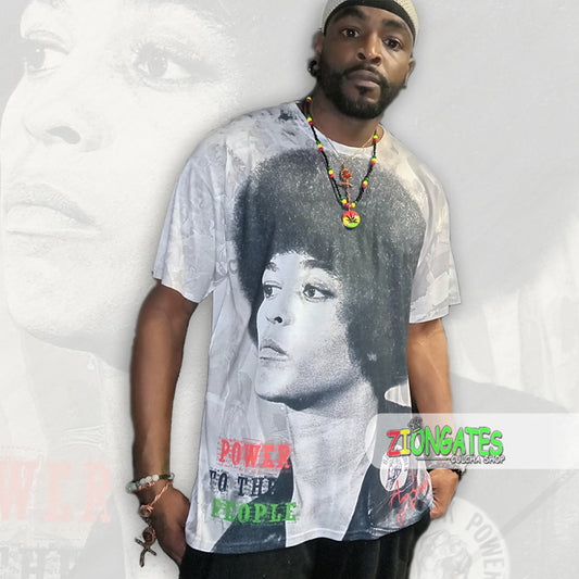 Men's Sublimation Shirt - Angela Davis