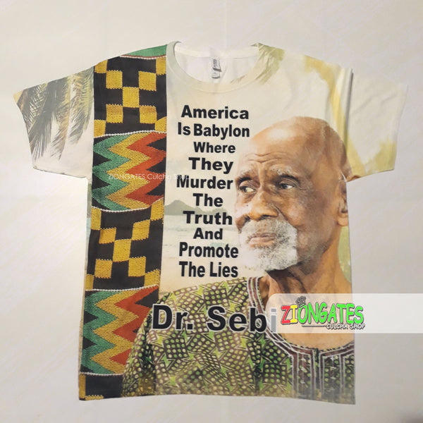 MENS Sublimation Shirt - Dr Sebi