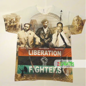 MENS Sublimation Shirt - Liberation Fighters - RBG