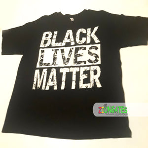 Black Lives Matter Tee Shirt - Black