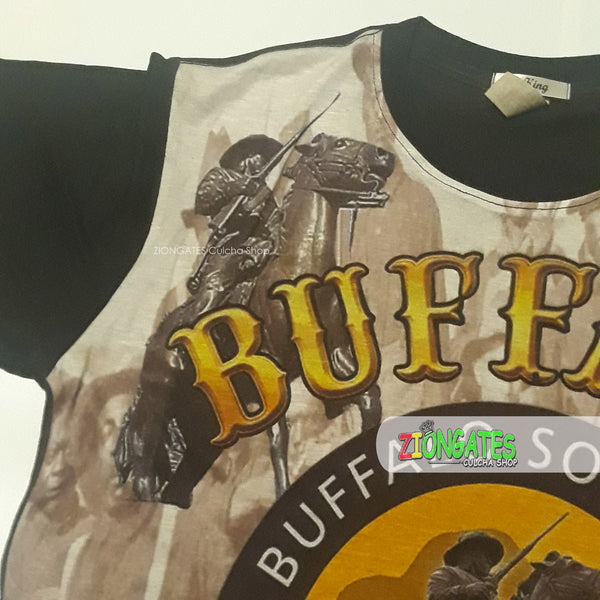 MENS Buffalo Soldier - Stretch SHIRT - Black