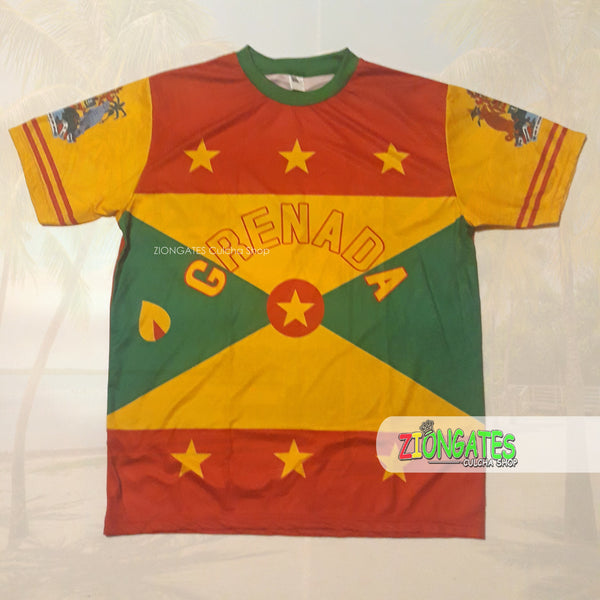 Grenada jersey - Caribbean Flag Shirts - Carnival - j'ouvert